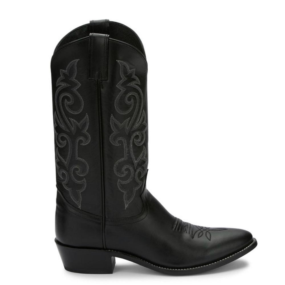 Men’s Justin black cowboy boots